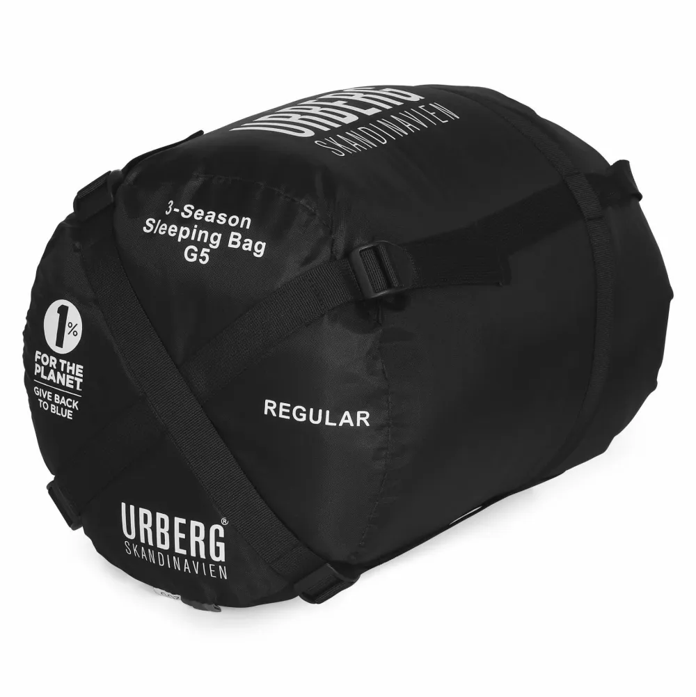 Best Urberg 3-season Sleeping Bag G5 Mallard Blue/Midnight Navy