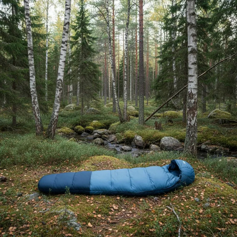 Best Urberg 3-season Sleeping Bag G5 Mallard Blue/Midnight Navy