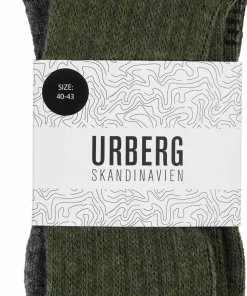 New Urberg Trekking Merino Wool Kombu Green Silver Pine