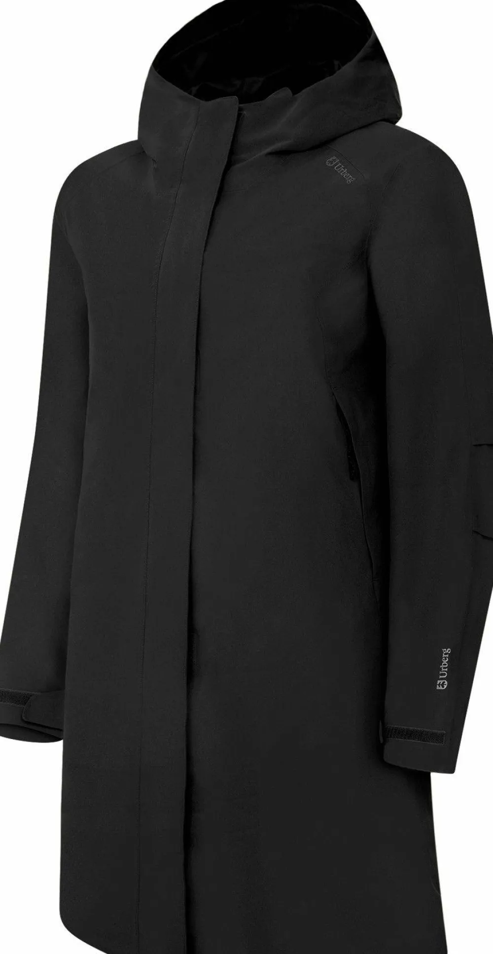 Sale Urberg Women's 2L Rain Coat Black Beauty