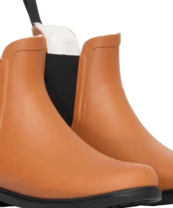 Clearance Urberg Womens Malme Rubber Fleece Boots Pumpkin Spice