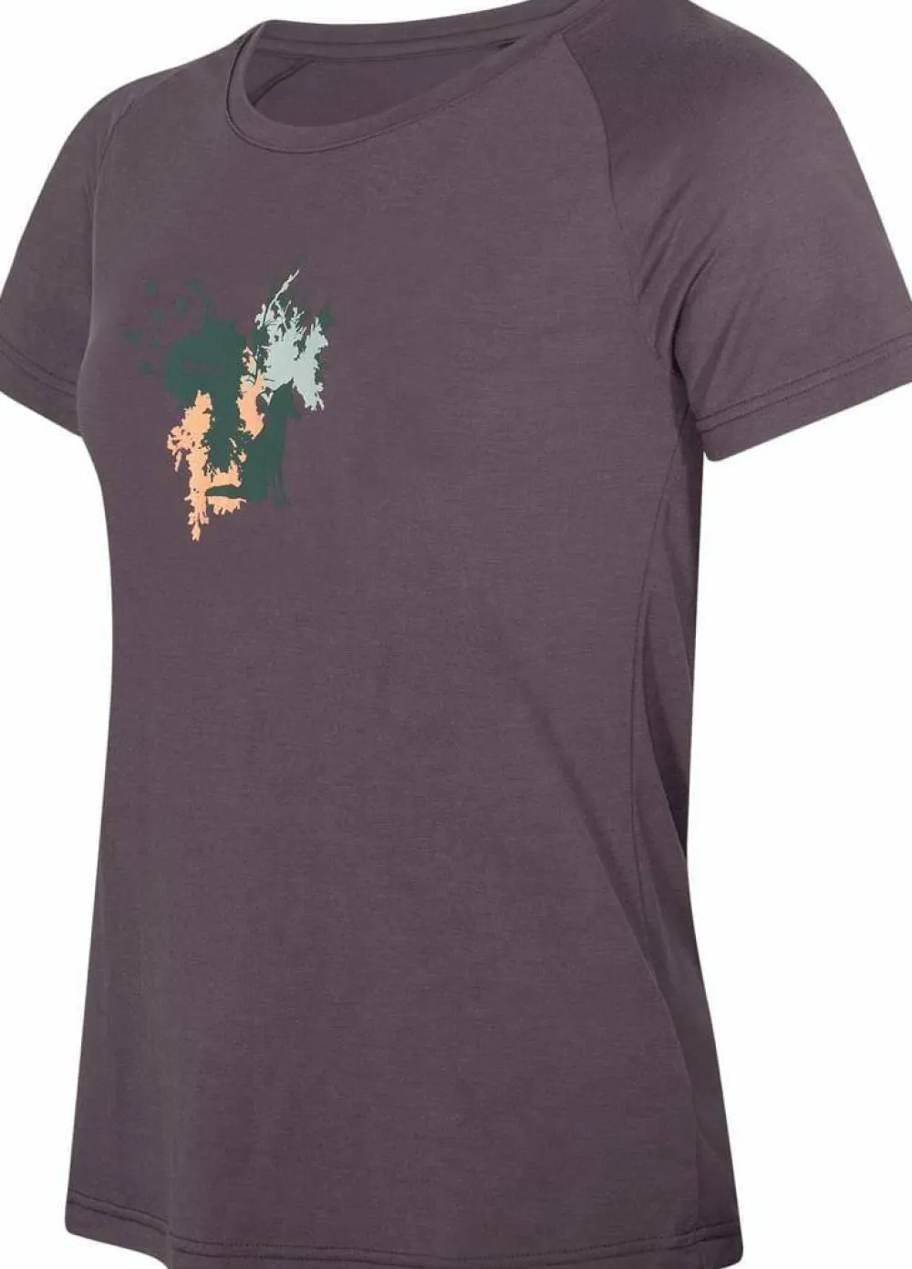 Hot Urberg Women's Printed Tree Tee Huckleberry