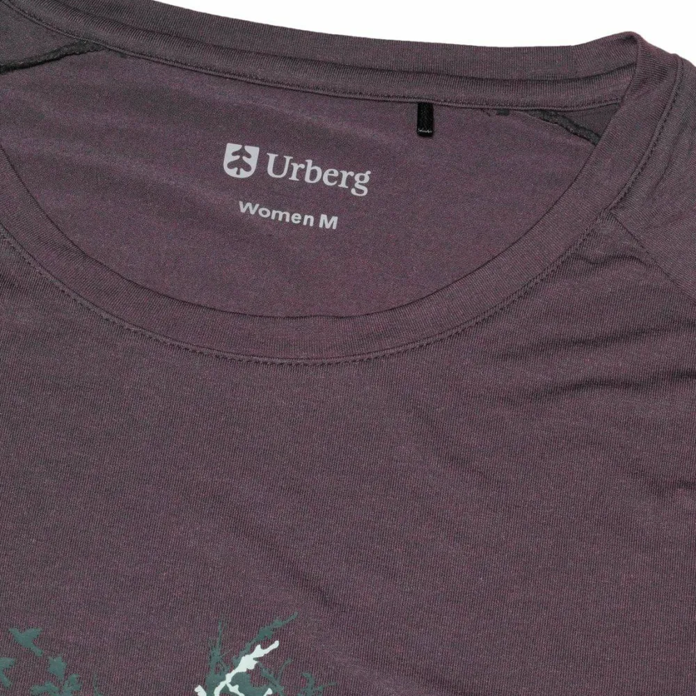 Hot Urberg Women's Printed Tree Tee Huckleberry
