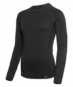 Clearance Urberg Women's Solid Tree Base Layer Top Black Beauty
