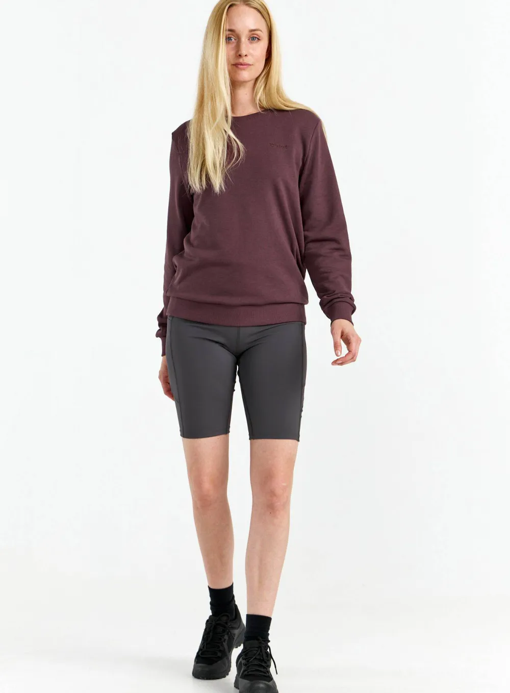 Clearance Urberg Women's Sweatshirt Terry Grey Melange