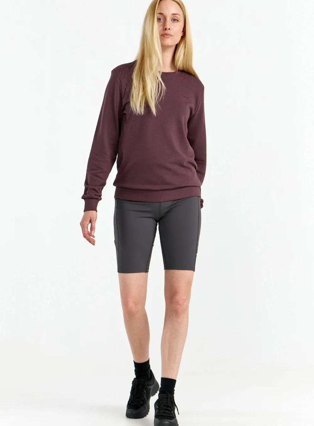 Clearance Urberg Women's Sweatshirt Terry Grey Melange