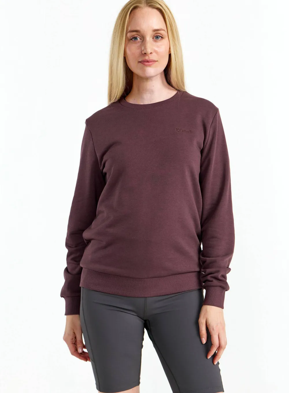 Clearance Urberg Women's Sweatshirt Terry Grey Melange