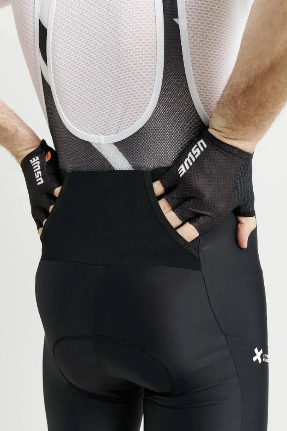 Outlet USWE Men's Grus Bib Shorts Black