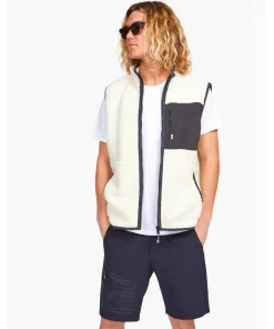 Sale Varg Men's ön Wool Vest Off White
