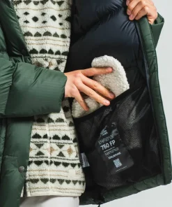 Sale Varg Women's Tvärå Down Jacket Ivy Green