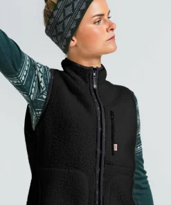 Discount Varg Women's ön Fat Wool Vest Black Granite