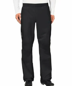 Hot VAUDE Men's Drop II Rain Pants Black Uni