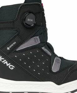 New Viking Footwear Kids' Espo Reflex Warm GORE-TEX Boa Black/Black
