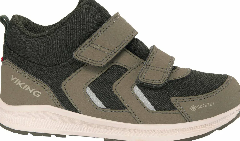 Hot Viking Footwear Kid's Game Mid Gore-Tex 2v Olive/Pine