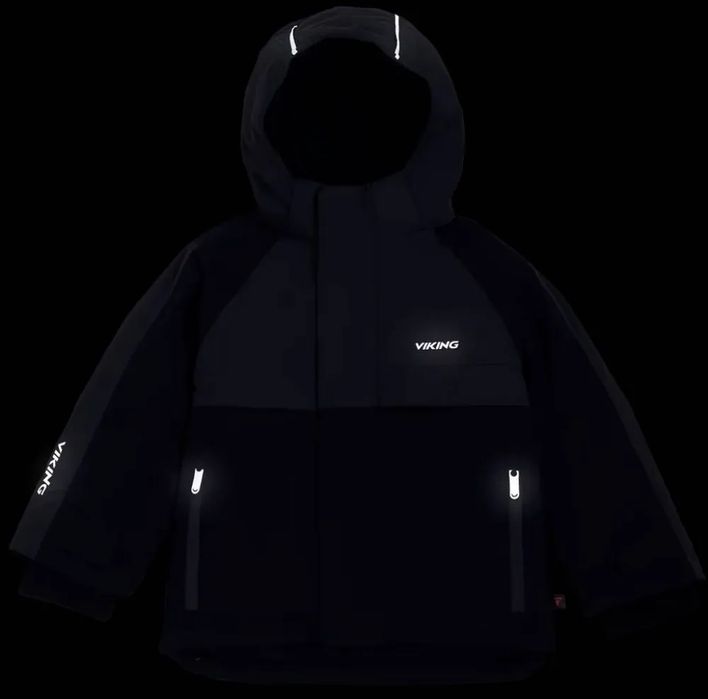 Best Viking Footwear Kids' Play Winter Jacket Thermal Navy