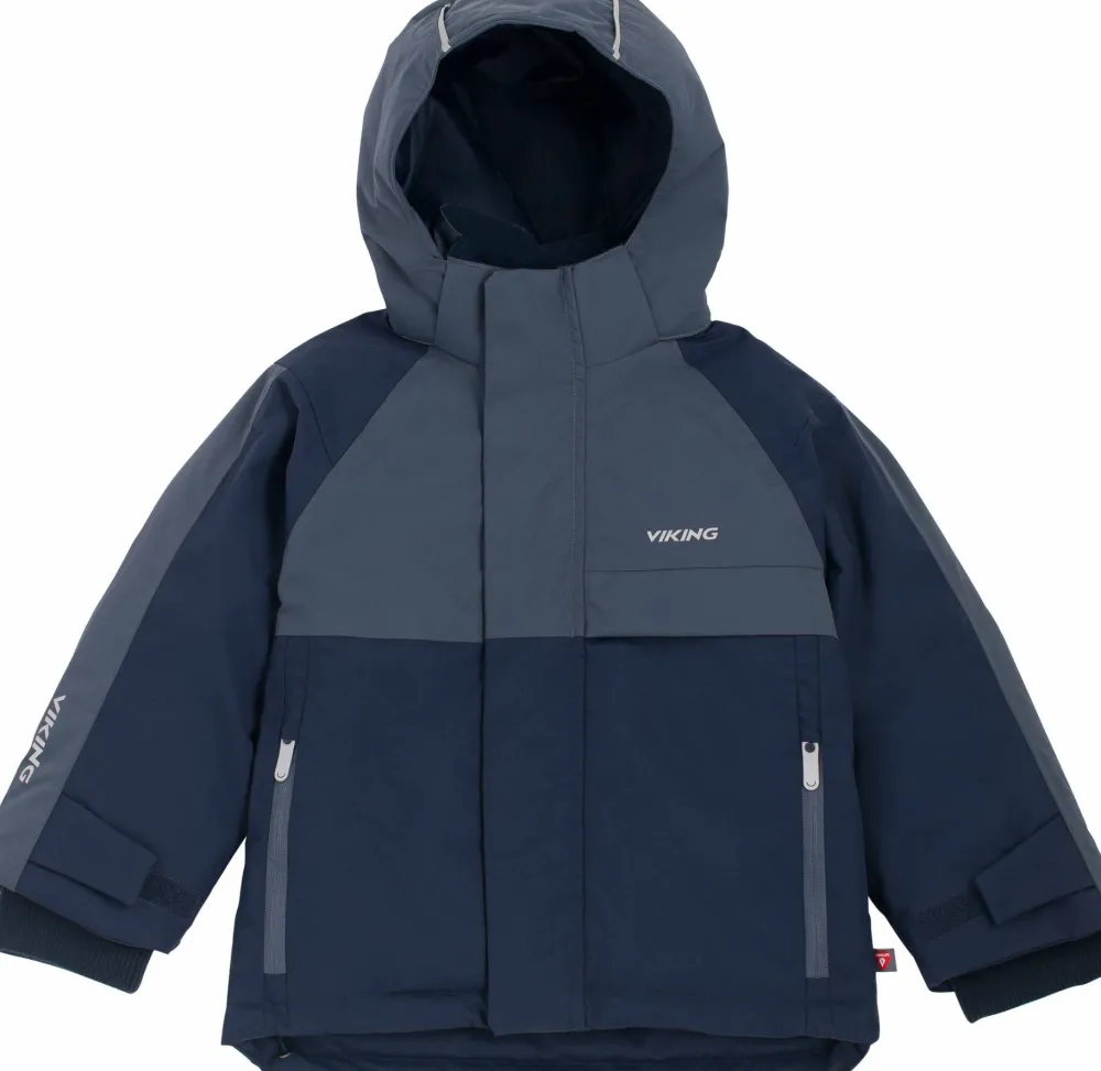 Best Viking Footwear Kids' Play Winter Jacket Thermal Navy