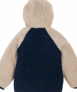 Hot Viking Footwear Kids' Play Reversible Pile Jacket Navy