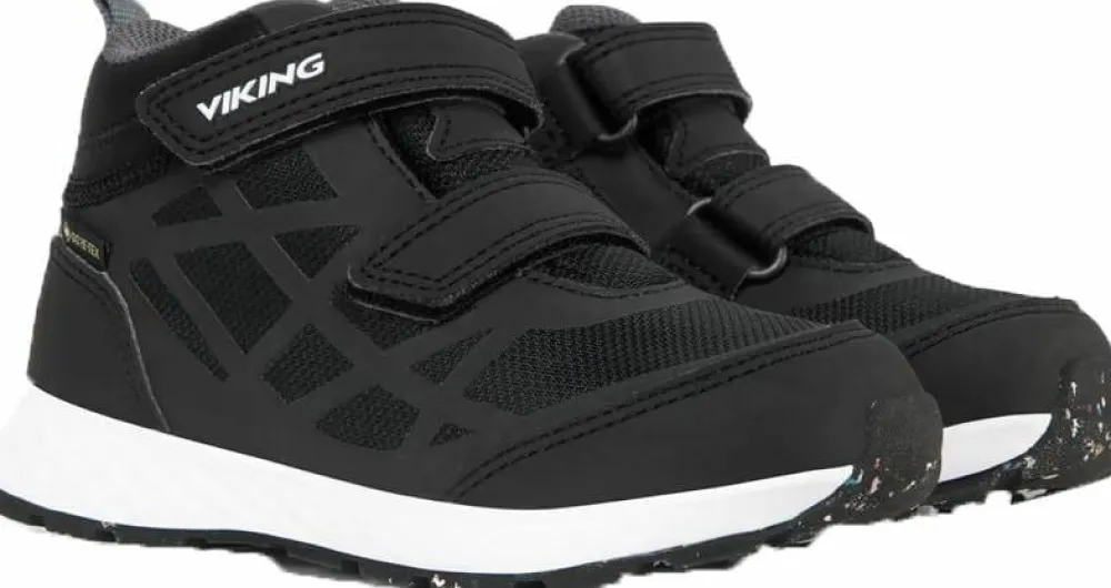 Best Viking Footwear Kid's Veme Reflex Mid Gore-Tex 2v Black