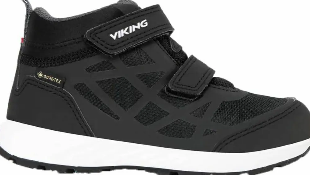 Best Viking Footwear Kid's Veme Reflex Mid Gore-Tex 2v Black