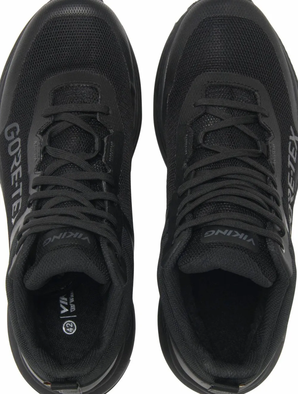 Best Viking Footwear Men's Stride Mid Warm Gore-Tex Black