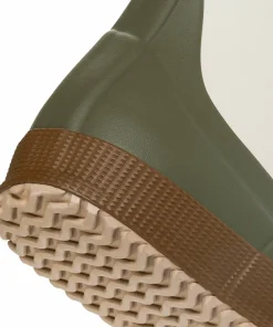 New Viking Footwear Seilas Heritage Rubber Boot Olive/Brown