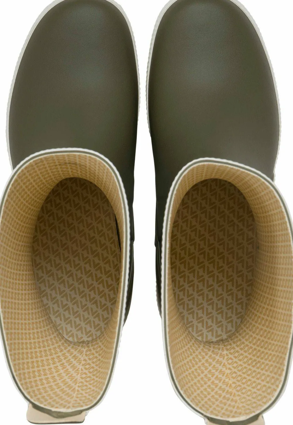 Hot Viking Footwear Seilas Heritage Rubber Boot Olive/Eggshell