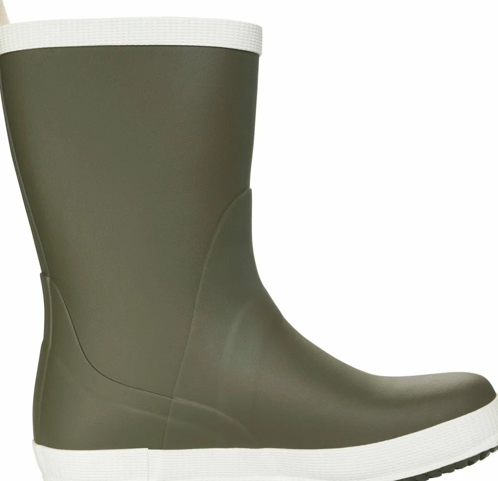Hot Viking Footwear Seilas Heritage Rubber Boot Olive/Eggshell