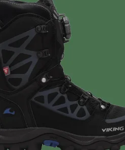 Best Viking Footwear Unisex Constrictor III High Waterproof Boa Black/Silver
