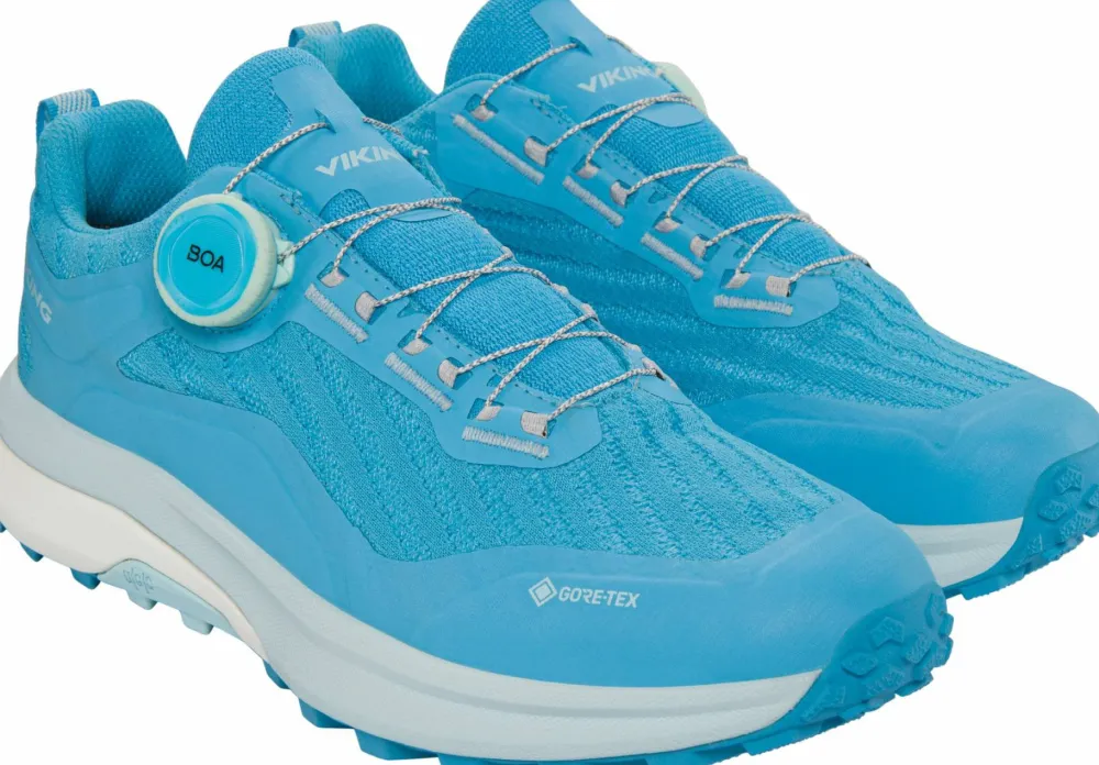 Online Viking Footwear Women's Anaconda Trail GORE-TEX Boa Aqua/White