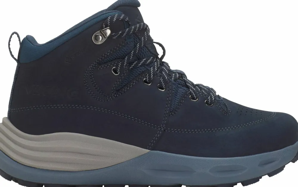 Discount Viking Footwear Women's Urban Explorer Mid Gore-Tex Charcoal/Denim