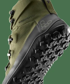 Outlet Vivobarefoot Men's Tracker Textile AT II Dark Olive