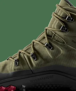 Outlet Vivobarefoot Men's Tracker Textile AT II Dark Olive