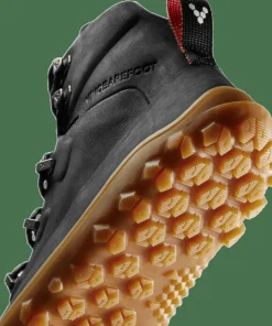 Clearance Vivobarefoot Men's Tracker Leather AT Obsidian