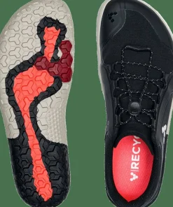 Outlet Vivobarefoot Women's Primus Trail III All Weather FG Obsidian