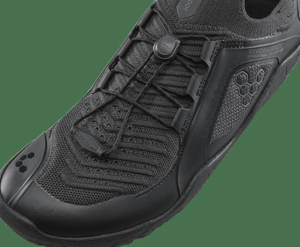 Sale Vivobarefoot Women's Primus Trail Knit FG Obsidian/Obsidian