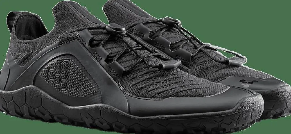 Sale Vivobarefoot Women's Primus Trail Knit FG Obsidian/Obsidian