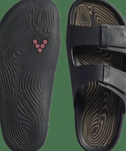Best Vivobarefoot Women's Sensus Yin Slide Obsidian