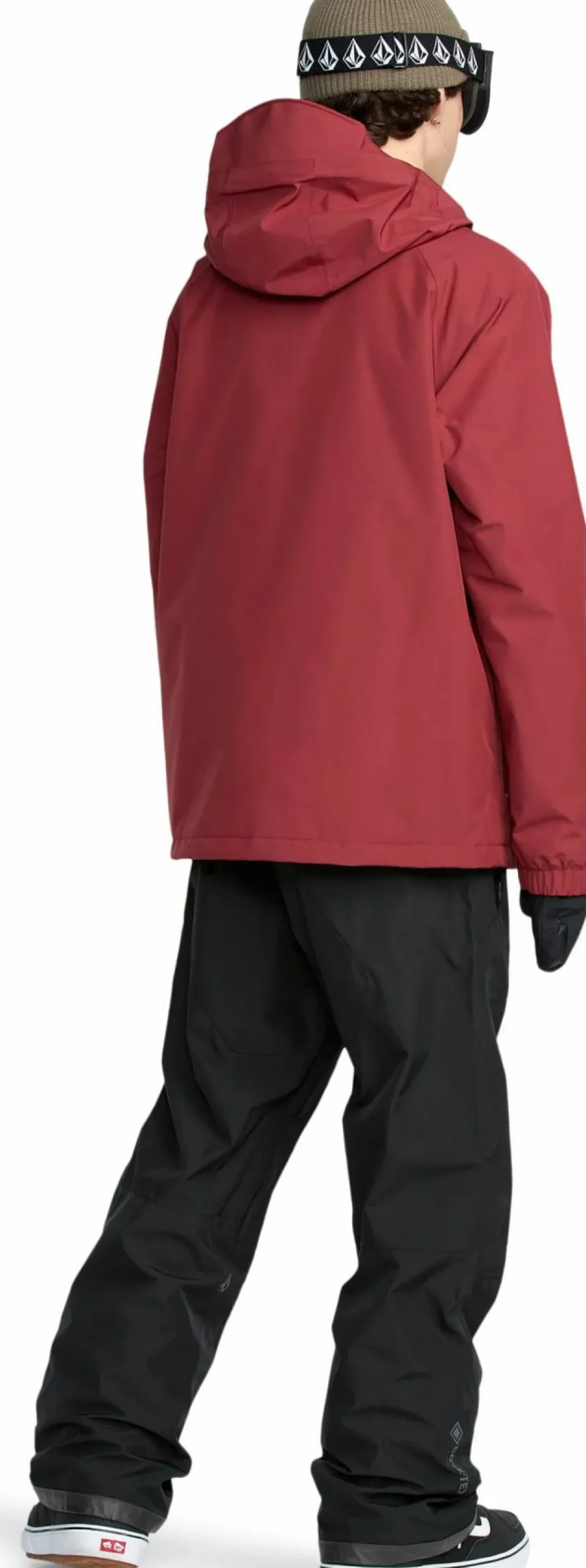 Outlet Volcom Men's Dua GORE-TEX Jacket Burnt Red