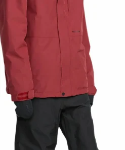 Outlet Volcom Men's Dua GORE-TEX Jacket Burnt Red
