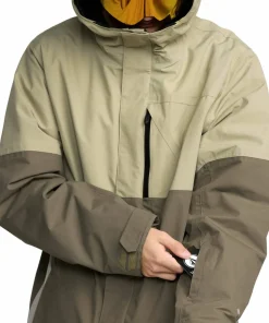 Clearance Volcom Men’s L GORE-TEX Jacket Moss Green