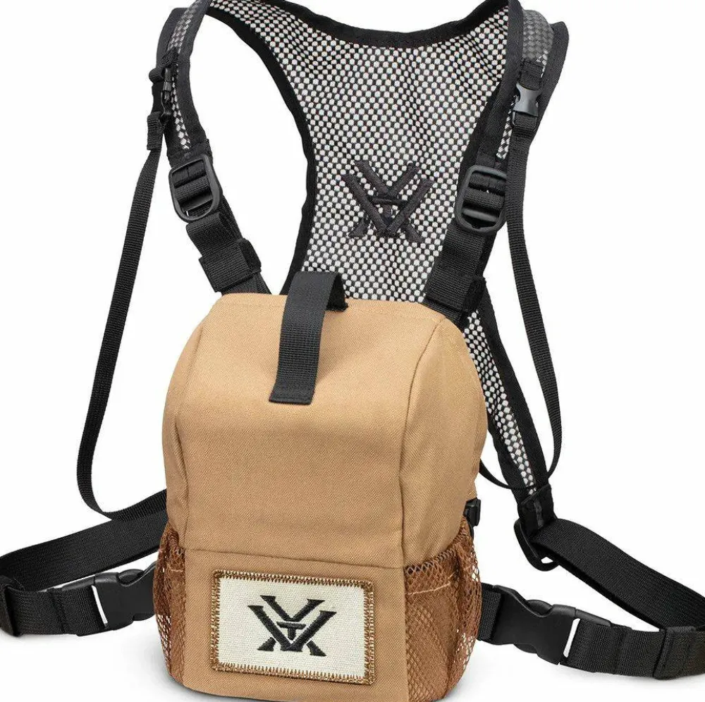 Discount Vortex GlassPak Sport Binocular Harness Sand/Black