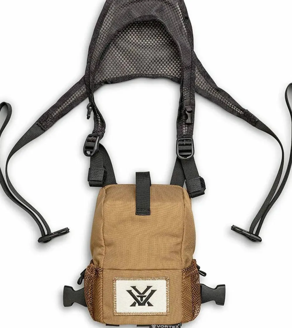 Discount Vortex GlassPak Sport Binocular Harness Sand/Black
