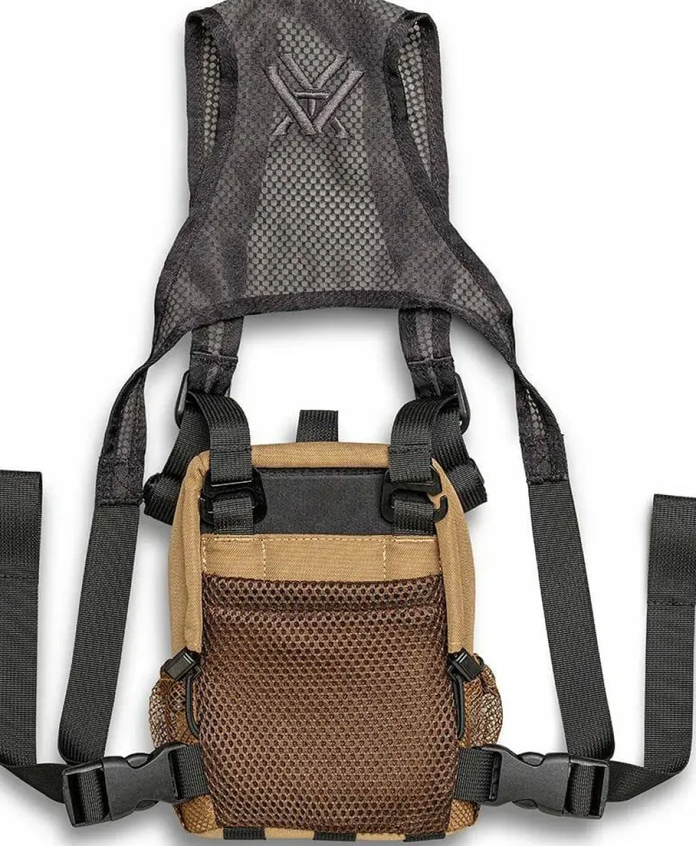 Discount Vortex GlassPak Sport Binocular Harness Sand/Black