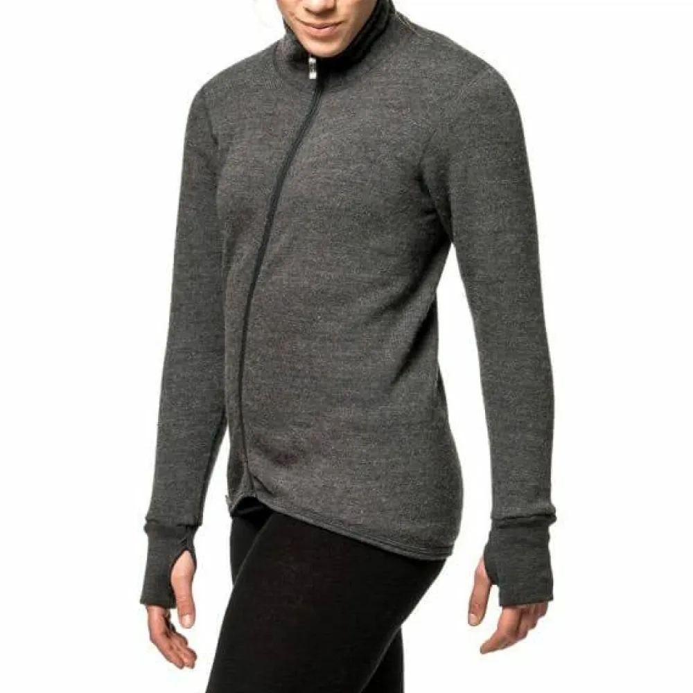 Online Woolpower Full Zip Jacket 400 Grey