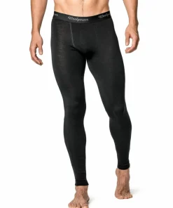 Clearance Woolpower Long Johns Men's Lite Black