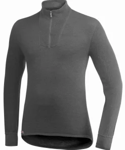 Clearance Woolpower Zip Turtleneck 200 Grey