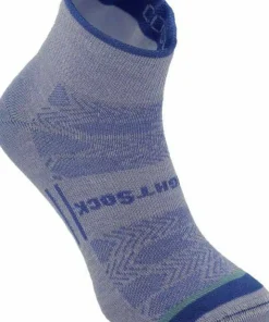 Wrightsock Coolmesh II Quater Anti Blister System Serenity Blue