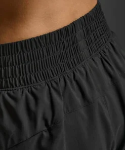 Discount 2XU Women's Aero Hi-Rise 4 Inch Shorts Black/silver Reflective