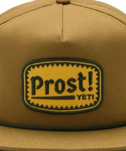 Clearance Yeti Prost! Flat Brim Rope Hat Brown