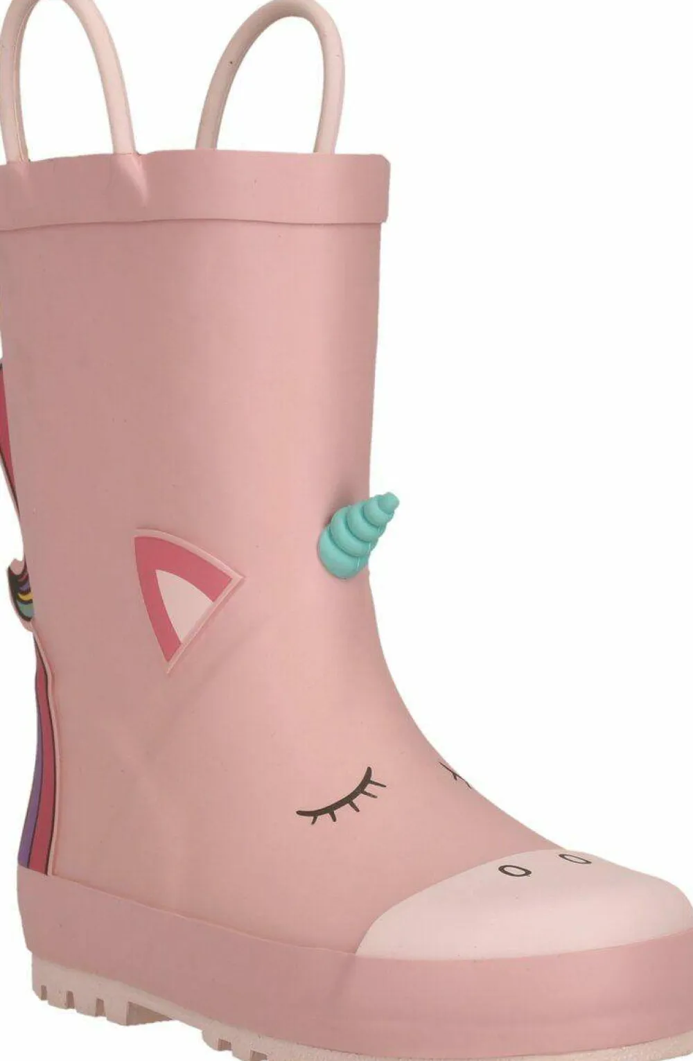 Discount Zig Zag ZigZag Kids' Rook Rubber Boot Silver Pink